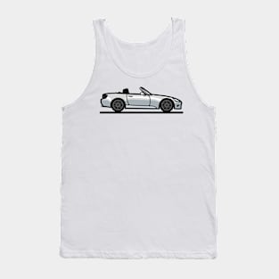 Honda S2000 S2K White Tank Top